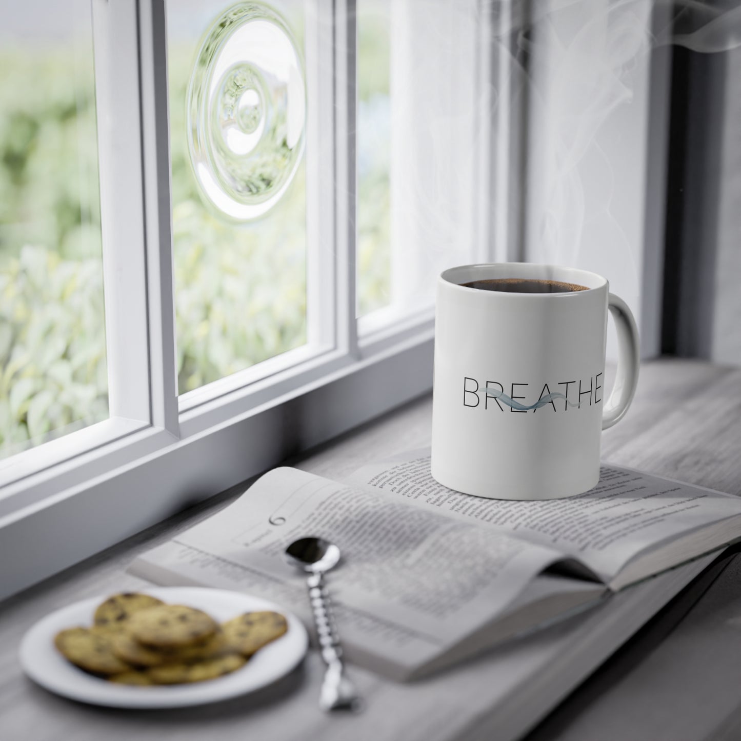 Go Slow BREATHE Mug | Self Love Coffee Tea Mug