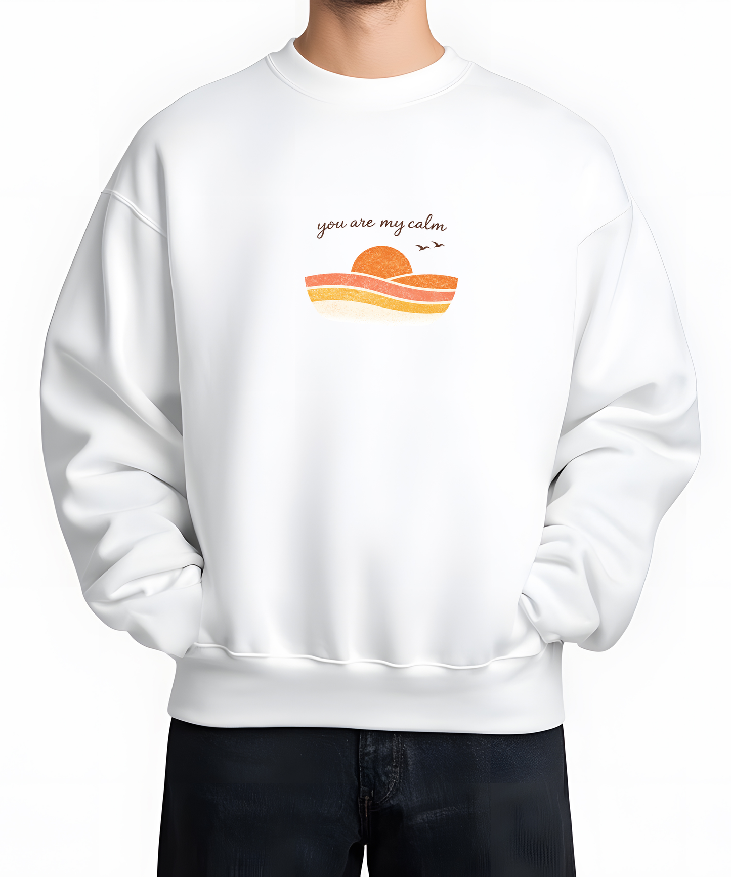 Retro Sunset Heart T-Shirt – Vintage Love Tee