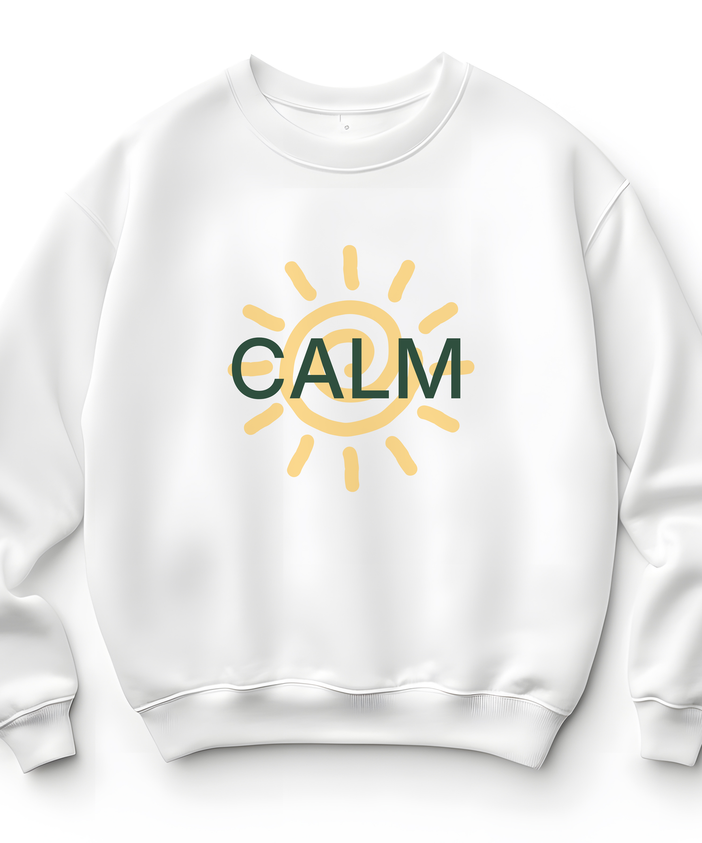 Grounded Minimal Collection | T-Shirt Graphic | Calm Mindfulness Quote | Print-Ready PNG for Shirts