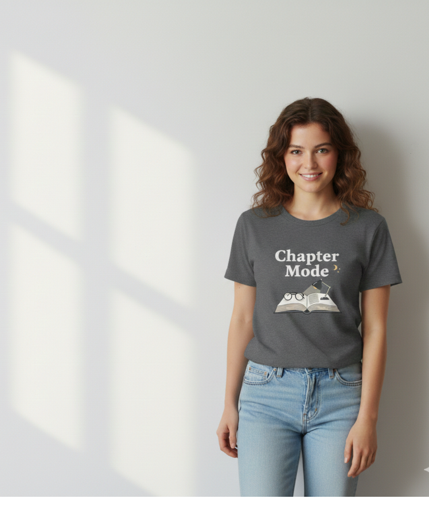 Cozy Book Lover T-Shirt – Reading Gift, Minimalist Design (Digital Bundle))