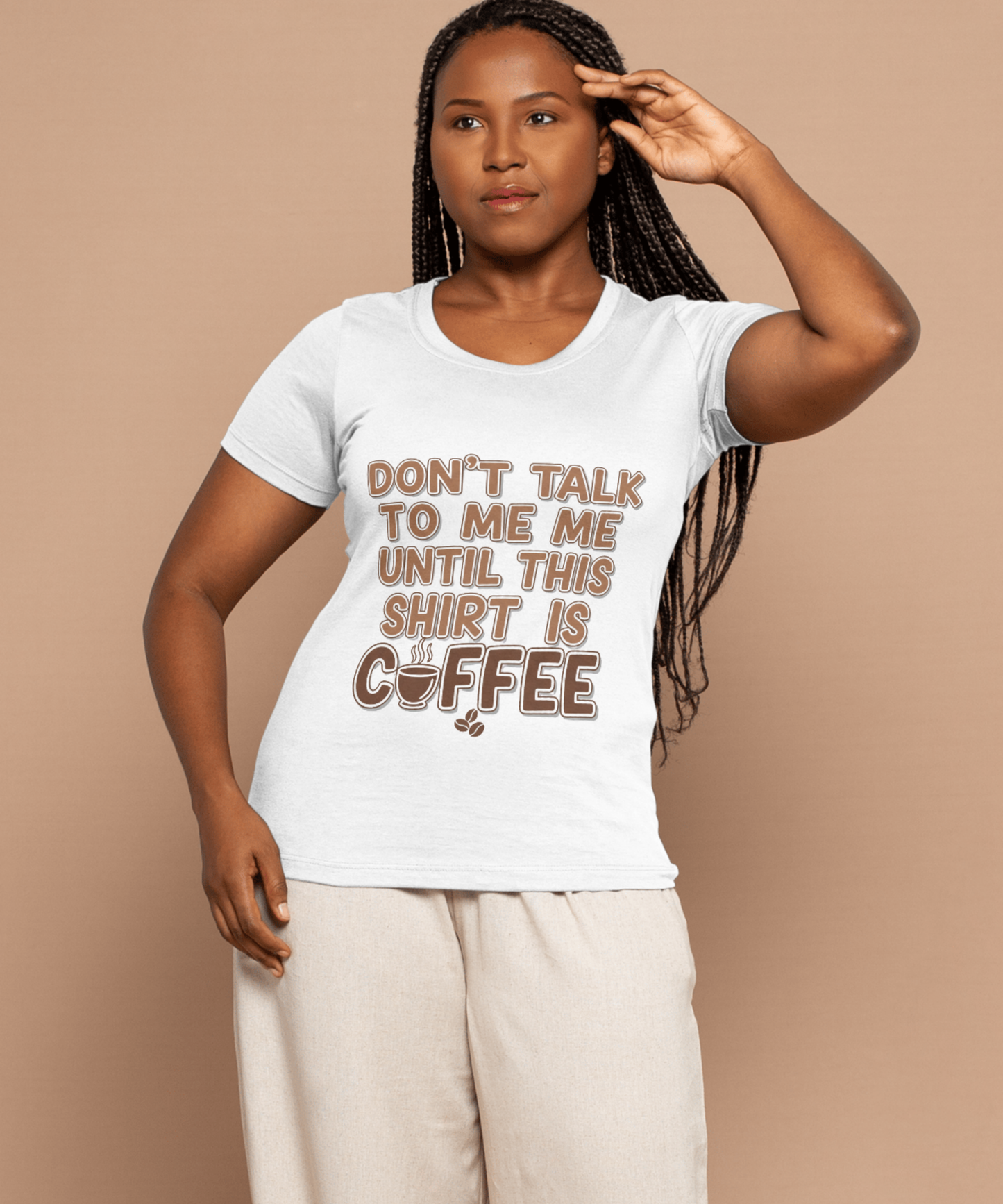 Funny Coffee Lover T-Shirt Design PNG | Minimalist Work Humor Graphic | Instant Digital Download 50+