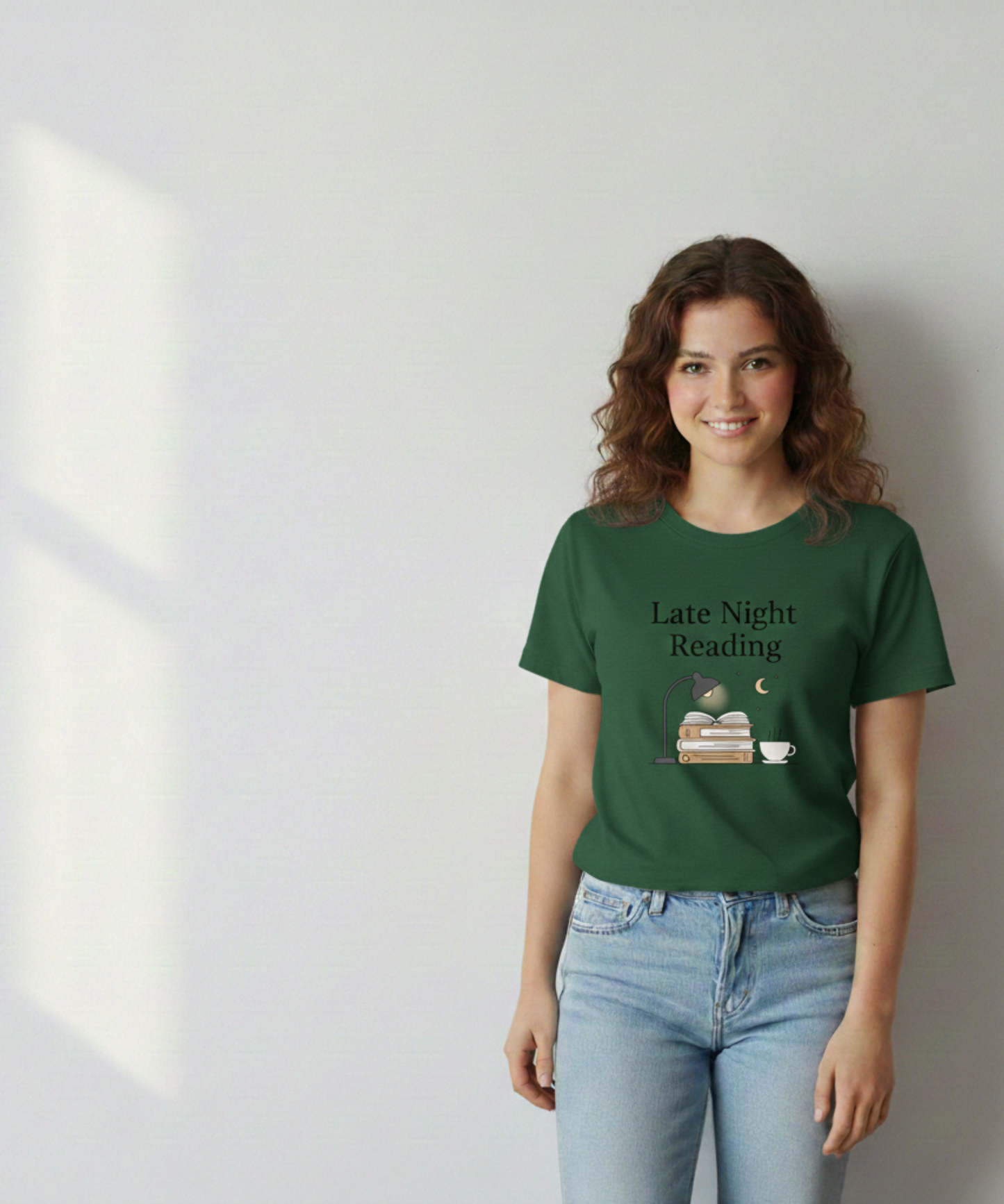 Cozy Book Lover T-Shirt – Reading Gift, Minimalist Design (Digital Bundle))