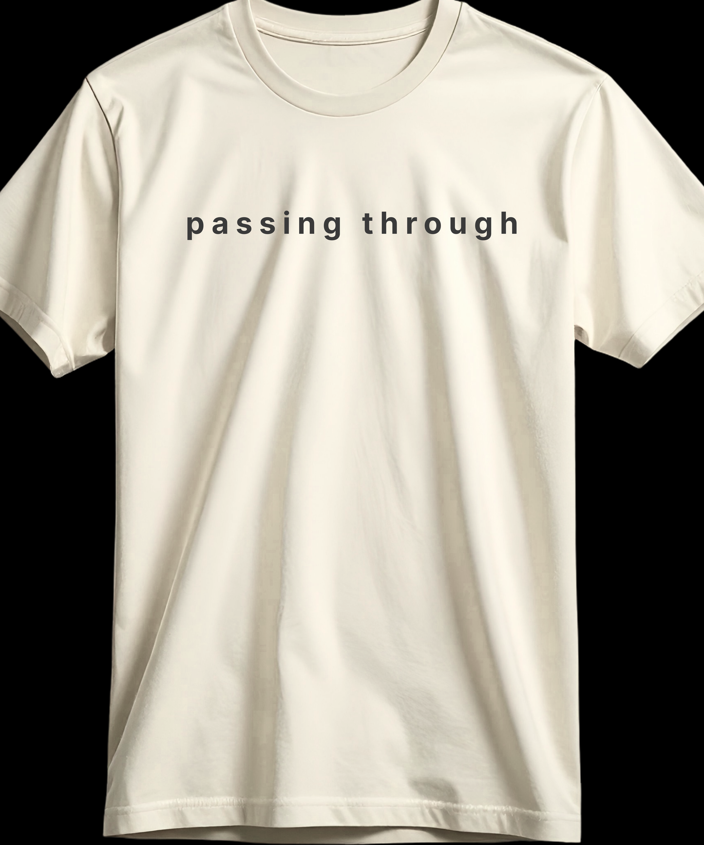 Existential Minimalist T Shirt | Calm Philosophy Quote Tee | Modern Typography Shirt | Gen Z Aesthetic | Minimal Text T-Shirt