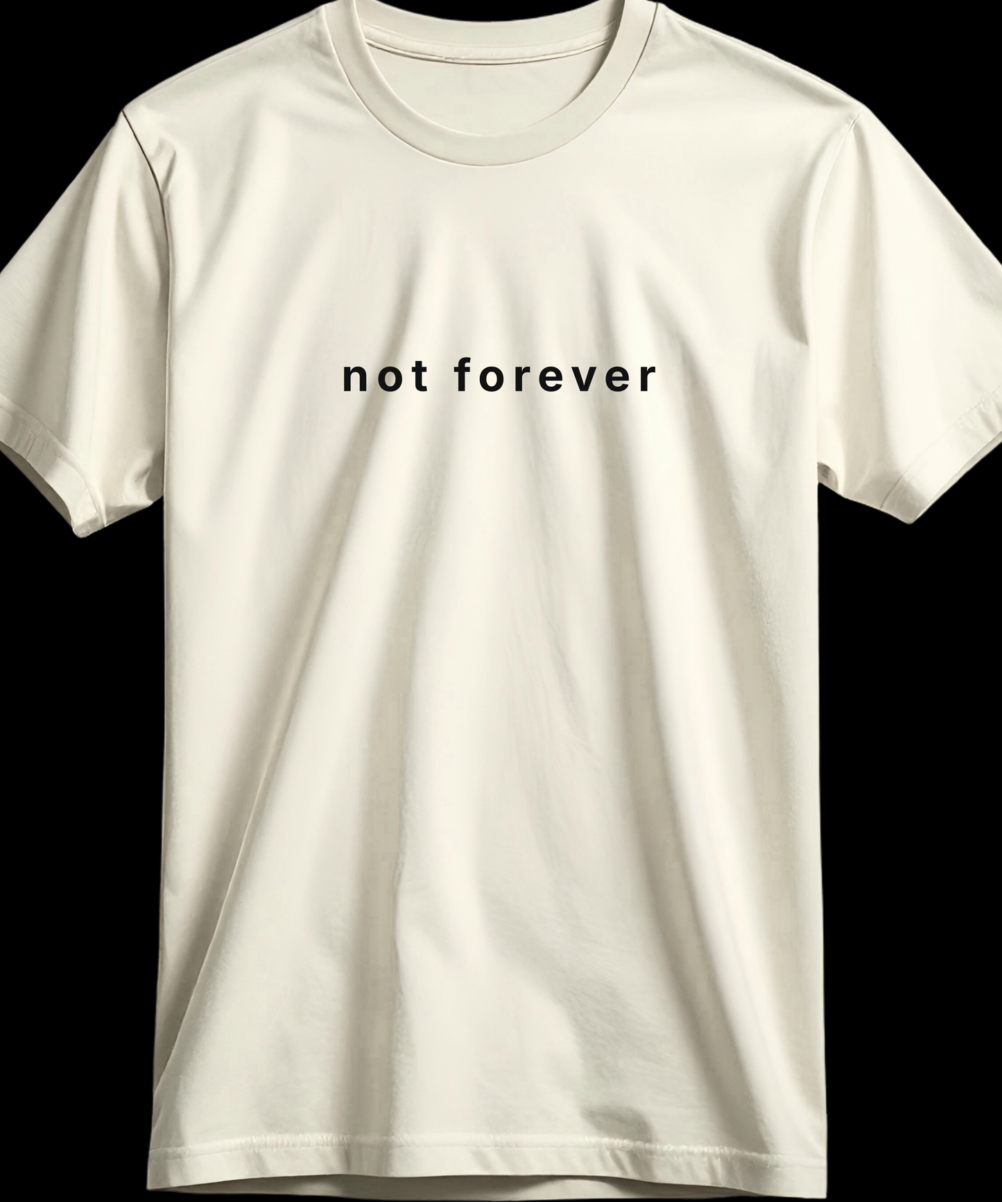 Existential Minimalist T Shirt | Calm Philosophy Quote Tee | Modern Typography Shirt | Gen Z Aesthetic | Minimal Text T-Shirt