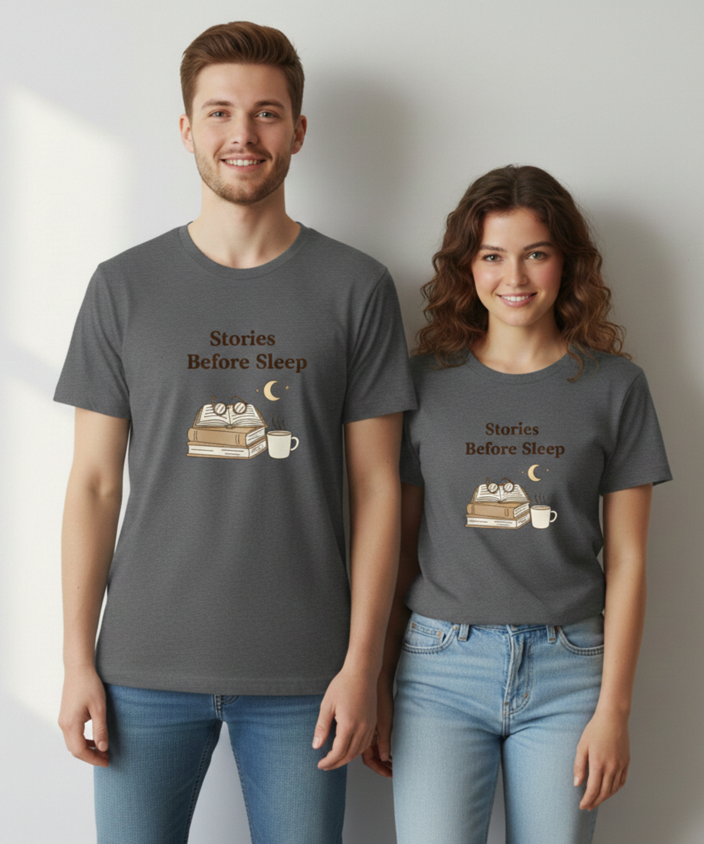 Cozy Book Lover T-Shirt – Reading Gift, Minimalist Design (Digital Bundle))