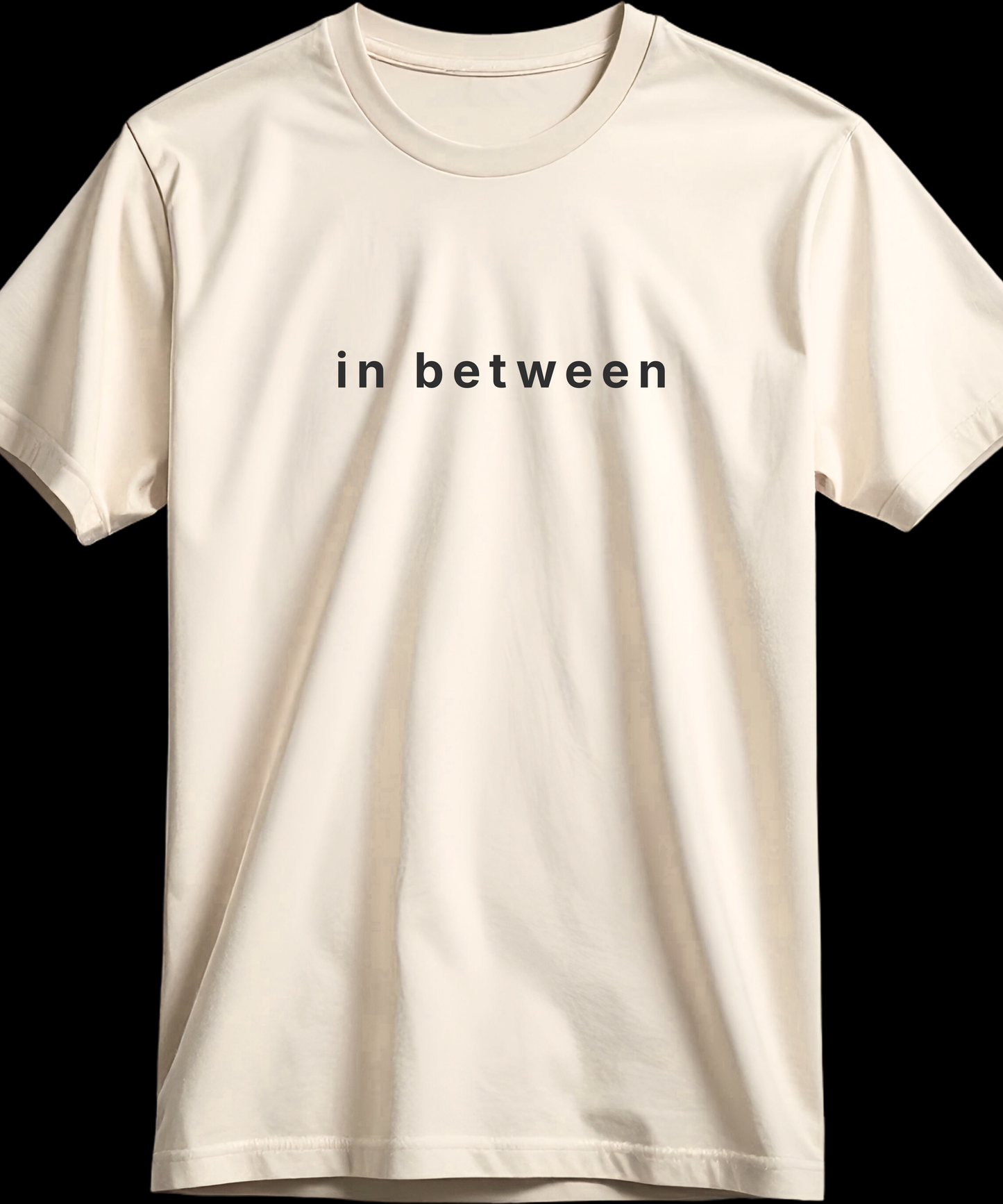 Existential Minimalist T Shirt | Calm Philosophy Quote Tee | Modern Typography Shirt | Gen Z Aesthetic | Minimal Text T-Shirt