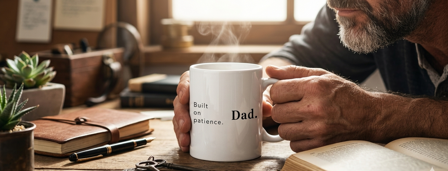 Luxury Minimalist Father’s Day Mug Design Bundle |Modern Dad Gift Print | Scandi Coffee Cup Design