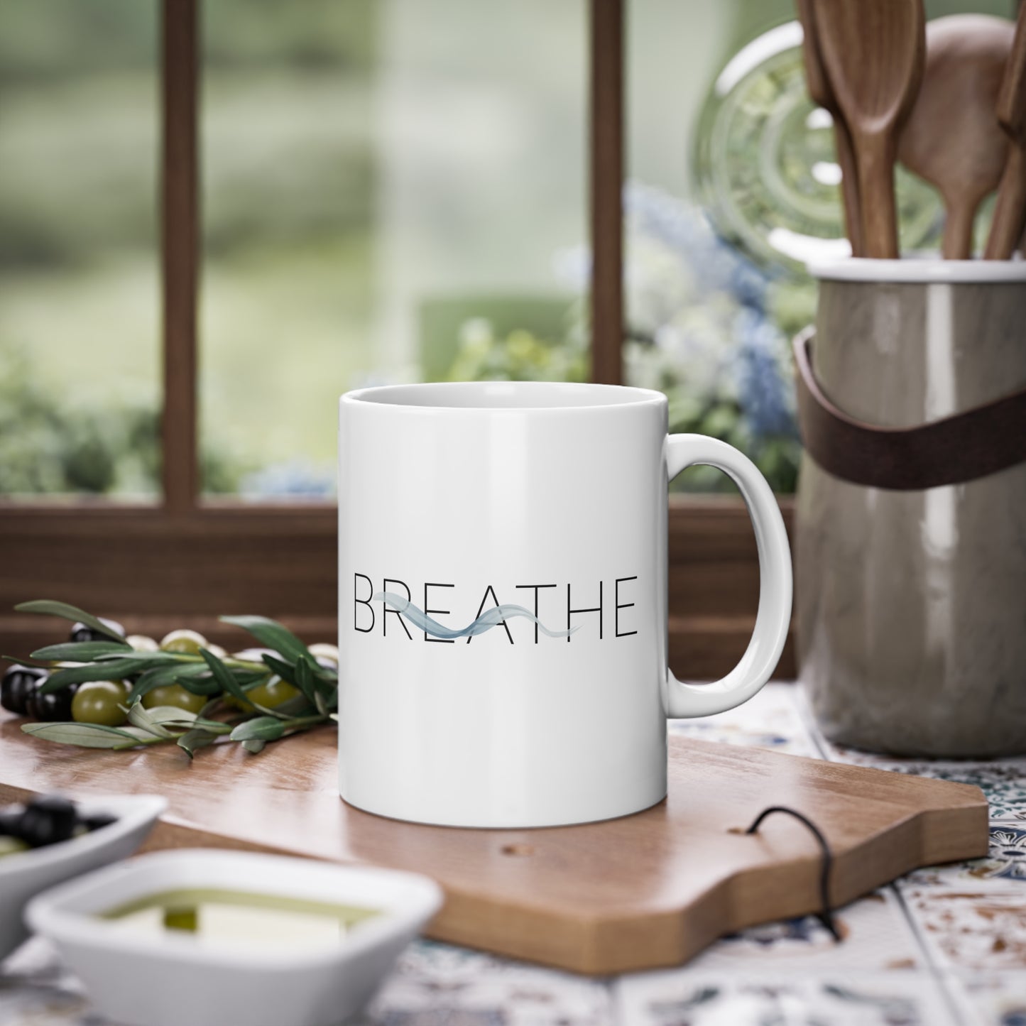 Go Slow BREATHE Mug | Self Love Coffee Tea Mug