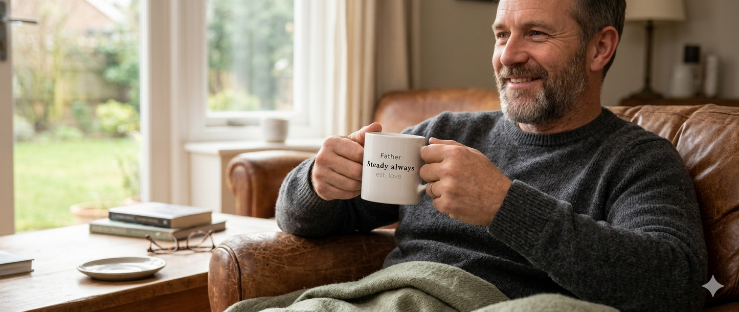 Luxury Minimalist Father’s Day Mug Design Bundle |Modern Dad Gift Print | Scandi Coffee Cup Design